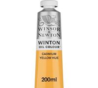 WN Olio Winton 200ml Giallo di cadmio | Pigmenti di alta qualità, durevoli, resistenti alla luce, permanenti, uniformi, grande carico di pigmenti