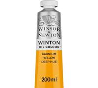 Winsor & Newton Colori ad olio Winton Tubetto 200 ml Giallo di cadmio scuro (imitazione)