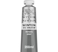 Winsor & Newton Winton 1437465 - Colore a olio da 200 ml, colore: Grigio Payne