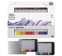 Winsor & Newton Matite - Scatola in Metallo - 48 Matite Colorate