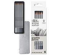 Winsor & Newton Matite di Precisione Studio Collection 490006 – Grafite 2H HB 2B 4B 6B 8B, 6 pz