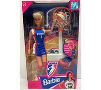 WNBA Basketball Blonde Barbie Doll by Mattel