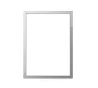 WNBFTTK Cornice A4 8.5x11inch Magnetic Photo Frame Self Adhesive Picture Frames Poster Certificate Artwork Display Stickers Home Decor(Silver,A4)
