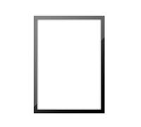 WNBFTTK Cornice A4 8.5x11inch Magnetic Photo Frame Self Adhesive Picture Frames Poster Certificate Artwork Display Stickers Home Decor(Black,A4)