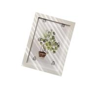 WNBFTTK Cornice Wood Picture Frame 10X15/15X20/20X25cm Living Decor A4 Honors Certificate Document Photo for Wall Hanging Desktop(White,15X20cm 6X8inch)
