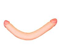 WNBXZ Double Dildo Anale Dildo Monster Dildo 46cm Materiale in Silicone Morbido Bendibile Penis Replica Real Dong per G-Spot e stimolazione anale Uomo Donna Giocattoli del Sesso Gay per Coppie,Flesh