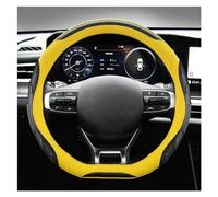 WNCXSA Copertura Volante Auto per Kia per Stinger per Soul 2018-2021 per Picanto X-Line Morning Stonic per Sportage Procedere per K5 2021 Coprivolante per Auto(Yellow)