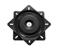 Wnddle Base Girevole, Cuscinetto Piatto Rotante, Piatto Girevole, Cuscinetti Girevoli Quadrati, Giradischi con Cuscinetti a Sfera a 360 °, Giradischi per Mobili in Metallo