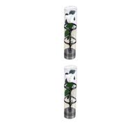 WNDUOKXH 2 Set di Rose Singole stabilizzate Reali stabilizzate Bellezza e Senza rivali Esente da Manutenzione per Sempre Elegante Miscela di Rose eterne Bianche
