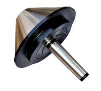 WNDUOKXH Centro di tornitura per impieghi gravosi, resistente, con punta girevole, precisione a 75 gradi, progettato per pezzi cavi di tubi, punta girevole precisione a 75 gradi