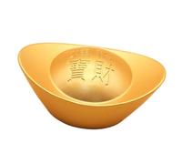 WNDUOKXH Decorazioni per la festa di primavera con lingotti d'oro per creare un'atmosfera accogliente in ufficio durante le celebrazioni di Capodanno. Statue decorative per la, Stile C