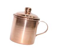 WNDUOKXH Elegante tazza da tè in rame, tazza in rame retrò, splendido bicchiere adatto a qualsiasi bevanda, che mette mostra la da tè vintage, il bicchiere caffè