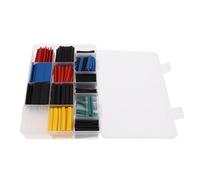 WNDUOKXH Guaina termorestringente per cavi, misure assortite, 580 pezzi, isolamento elettrico in poliolefina, codifica a colori, set di guaine termorestringenti per cavi elettrici