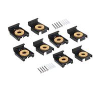 WNDUOKXH Le clip per appendere specchi di qualità sono caratterizzate da una struttura robusta in grado di sostenere specchi pesanti e varie cornici in modo sicuro sulle pareti. Kit fissaggio per