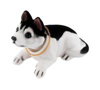 WNDUOKXH Ornamenti per auto a forma di cane che scuote la testa, divertenti per uomini e donne, carini, regali per amanti del cane, idee Per creative per decorare il cruscotto, Stile E