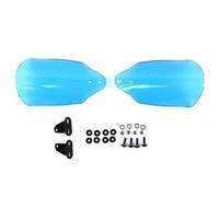 WNDUOKXH Paramani per moto impermeabili contro gli elementi Parabrezza per moto durevole Versatile di lunga durata, blu, Versione idraulica