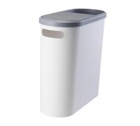 WNDUOKXH Pattumiera compatta e sottile per il bagno e cestino salvaspazio per la cucina, facile da progettare per piccoli spazi, che tratti di bagno, ufficio o spazio ristretto, contenitore per la