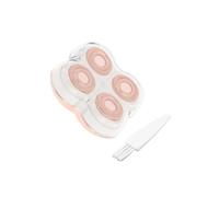 WNDUOKXH Testina di ricambio per depilazione con spazzola, epilatore elettrico per gambe e corpo da donna per una rasatura delicata, testina di ricambio per gambe elettriche
