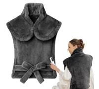 Wndy's Dream Cuscino riscaldante elettrico per alleviare il dolore di schiena, collo e spalle