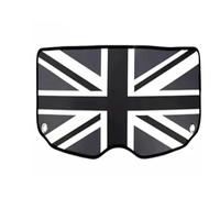 Wnfmjqe Copertura Bagagliaio Tappetino per Finestrino del Bagagliaio per Mini, per Cooper, per One S, JCW, R56, F55, F56, F66, F65, F60, R60, per Countryman Baule Ripiano(Grey Jack,D)