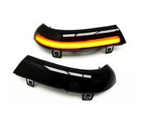 Wnfmjqe Indicatore Retrovisore Indicatore 2 Pezzi Per VW, Per GOLF 5, Per GTI V MK5, Per Jetta, Per Passat B5.5 B6 Sharan EOS, Indicatori Di Direzione Dinamici A LED, Specchietti Retrovisori