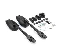 Wnfmjqe Supporto GPS Piastra Supporto Per Specchietto Retrovisore GPS Moto Per NMAX 155 NMAX155 Nmax155 2020 2021 2022 2023, Colore Nero(Rearview mirrors)