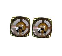 WNJ-TOOL, 2pcs 3 Pollici 78mm Altoparlanti Impermeabili 8 Ohm 5W Miniera di Carbone Allarme Altoparlante Quadrato Trasparente Altoparlante all'aperto Audio Esterno (Taglia : 3")