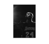WNLEGNED Poster decorativo da parete con la leggenda del basket Kobe Bryant, stampa artistica su tela, poster decorativo moderno, per camera da letto, per camera da letto, 40 x 60 cm