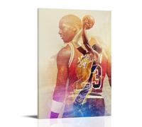 WNLEGNED Poster decorativo da parete con la leggenda NBA Kobe Bryant, stampa artistica su tela, poster decorativo moderno per camera da letto, 50 x 75 cm