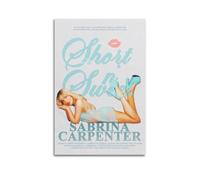 WNLIBO Sabrina Carpenter Album Short N' Sweet Poster Arte da Parete Tela Poster Estetico Pittura Decorazione Soggiorno Camera da Letto Elegante Poster 30x45cm Stile Senza Cornice