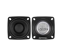 Wnuanjun 2 pz 2 Pollici 4ohm Speaker Full Range Sound Music Driver Driver 10W 15W 20W Radio Altoparlante Fai da Te per Il Sistema Audio per la casa (Taglia : 4 Ohm 15 W)