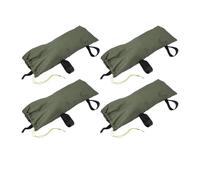 Wnvivi 4 Pezzi Sacchi di Sabbia per Barriera All'Acqua di Inondazione, Sacchi di Sabbia per Il Controllo delle Inondazioni in Tela Ispessita 30x70 Cm, Sacchi di Sabbia (Chiusura