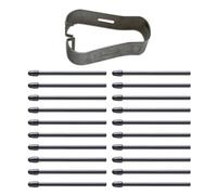 WNXGNHO 50/40/30/20/10pcs Pennini Punte E Clip Per Penna 133 Punta Standard Accessori di Ricambio Suggerimenti