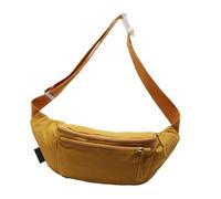 WNXGNHO Borsa da viaggio da donna Tinta unita Petto Sport Crossbody Porta Telefono Casual Spalla Per Corsa Jogging Donna Casual Spalla Sport Petto Con Tracolla Regolabile Crossbody, Giallo, One Size
