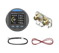 WNXGNHO Colommetro 50A/100A/350A con display LCD, 100A | Tester di batteria impermeabile con display LCD per la potenza e la capacità della corrente
