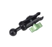 WNXGNHO Connettore di estensione da 17 mm per installazioni auto, braccio in lega di alluminio a doppia sfera che offre flessibilità di visualizzazione del cruscotto