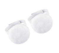WNXGNHO Cuscinetto supporto per caviglia forma ovale, White C | Morbido tessuto in pile Cuscino per caviglia Anti attrito Assorbimento degli urti per la Sport all '