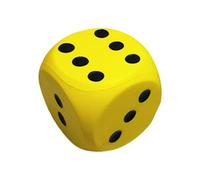 WNXGNHO Dadi Punti giganti dadi Gioco di Schiuma decorativo Giocando Blocco quadrato Gioco matematica insegnamento educativo Schiuma