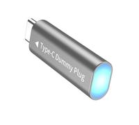 WNXGNHO Dummys Plug DisplayPort Tipo C senza testa per il gioco di più istanze ottimizzate e prestazioni GPU migliorate su PC Headless Display Adapter