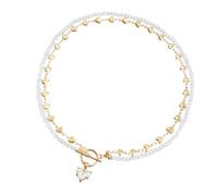 WNXGNHO Elegante ciondolo a forma di cuore con zircone su una misteriosa catena nera, ideale per gli appassionati di gioielli, abiti eleganti, gioielli per feste, Misura unica, come descritto, come