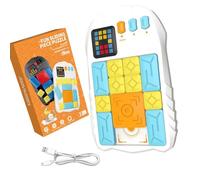 WNXGNHO Gioco Puzzle con Diapositive Formazione Logica Educativa con 7 Livelli Sfide Progressive Esercizio per Bambini Puzzle Diapositive Educativo Interattivo per Bambini