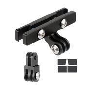WNXGNHO Peso Leghe alluminio Selle Binari Supporto per bici Binari per seggiolini Staffa Universali Morsetti per sedili Accessorio per ciclismo Biciclette Post Staffa per luce posteriore