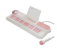 WNXGNHO Tastiera Elettronica per Bambini con 37 con Microfono per L'apprendimento della Musica E Strumento per L'educazione Prescolare Giocattolo per Bambini Che Impara La Tastiera