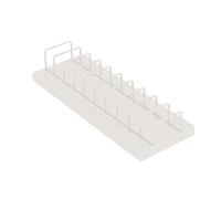 WNYAILLL Espositore per Piastrelle Da Pavimento, Scaffale dell'organizzatore del Campione Pavimento, Espositore per Campioni di Marmo, for Eventi dei Venditori(Beige,16 * 35cm/6.3 * 13.8in)