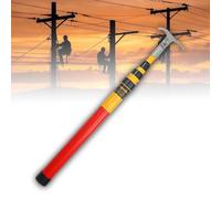 WNYAILLL Gancio di Salvataggio Isolato ad Alta Tensione, Isolato ad Alta Tensione da con Asta telescopica, Tensione per sottostazioni/fabbriche/scuole(6m/236.2in/19.7ft)