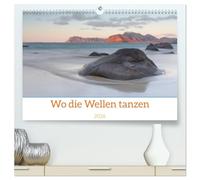Wo die Wellen tanzen (hochwertiger Premium Wandkalender 2026 DIN A2 quer), Kunstdruck in Hochglanz: Lassen Sie sich in die bezaubernde Welt der Ozeane verführen