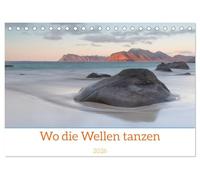Wo die Wellen tanzen (Tischkalender 2026 DIN A5 quer), CALVENDO Monatskalender: Lassen Sie sich in die bezaubernde Welt der Ozeane verführen