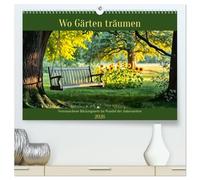 Wo Gärten träumen - Verwunschene Rückzugsorte im Wandel der Jahreszeiten (hochwertiger Premium Wandkalender 2026 DIN A2 quer), Kunstdruck in Hochglanz: Magische Gärten im Jahreslauf