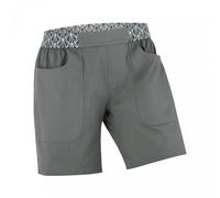 WO Nona Shorts Donna Arrampicata Comodi Leggeri Cotone Biologico Elastan Antracite M