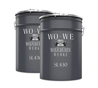 WO-WE Sigillante per piscine 2K Impermeabilizzante Bicomponente per cemento Grigio SL430-5kg